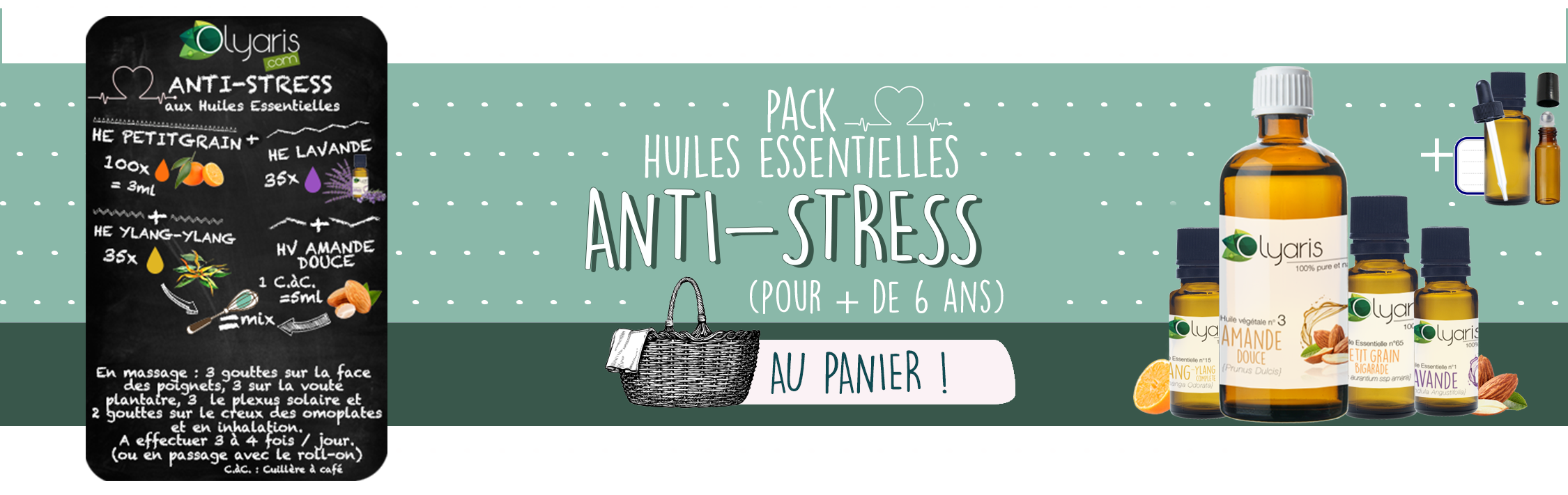 Olyaris : Huiles Essentielles Anti-Stress - le Kit